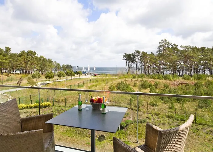 Dünenresidenz Prora - Appartement mit Meerblick, 2 Schlafzimmern und Balkon NP203